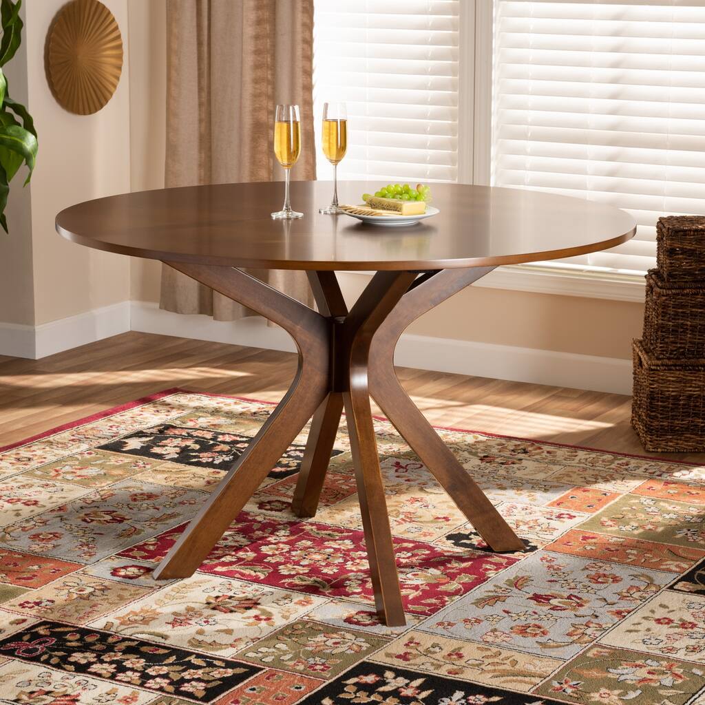 Kenji Modern and Contemporary 45-Inch-Wide Round Dining Table