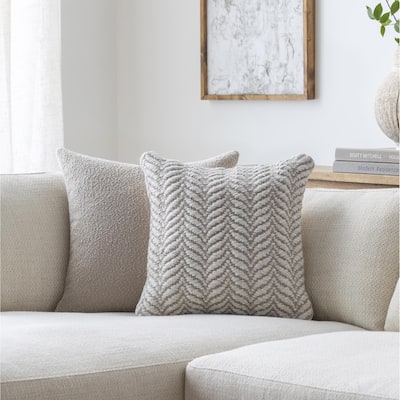 Austyn Traditional Textured Accent Pillow
