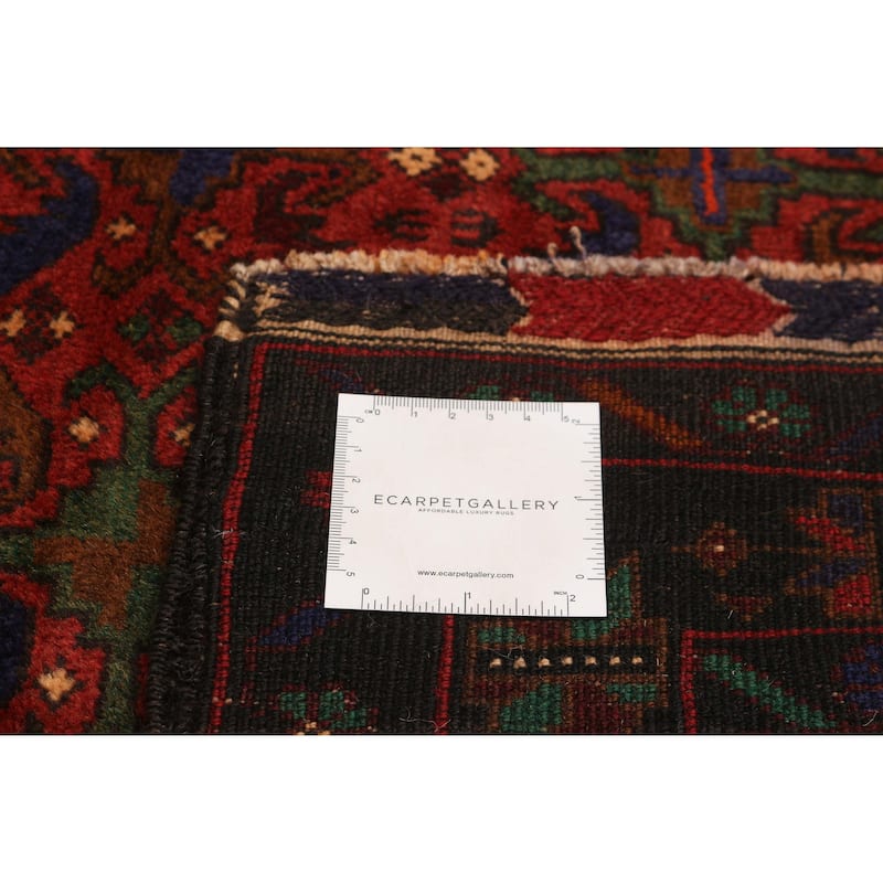 Teimani Red Rug 3'9" x 6'0" - 3'9 x 6'0
