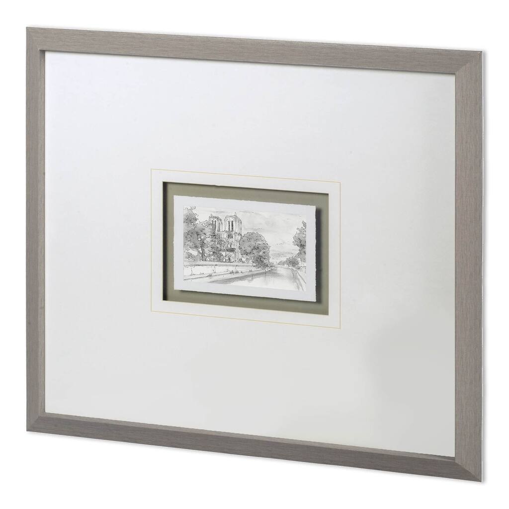 Water Side I Framed Art Print