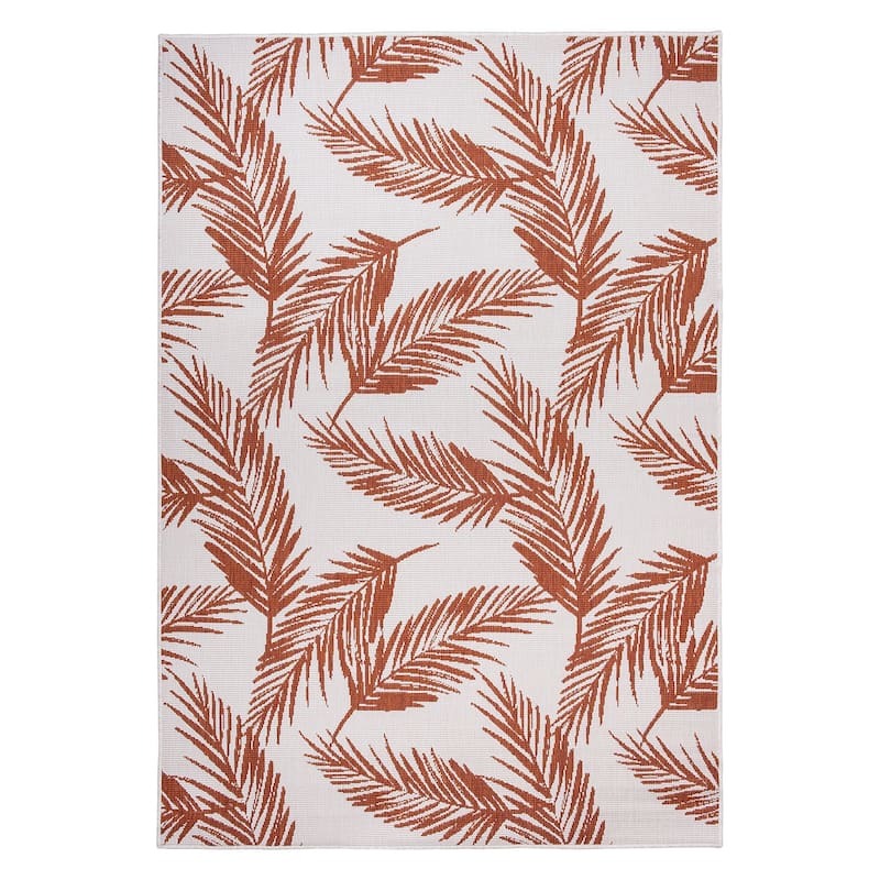 World Rug Gallery Nature Inspired Floral Indoor/Outdoor Area Rug