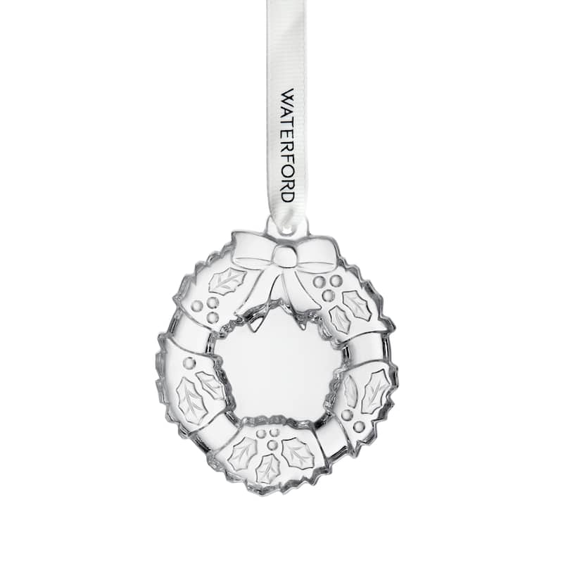 Waterford Mini Wreath Ornament