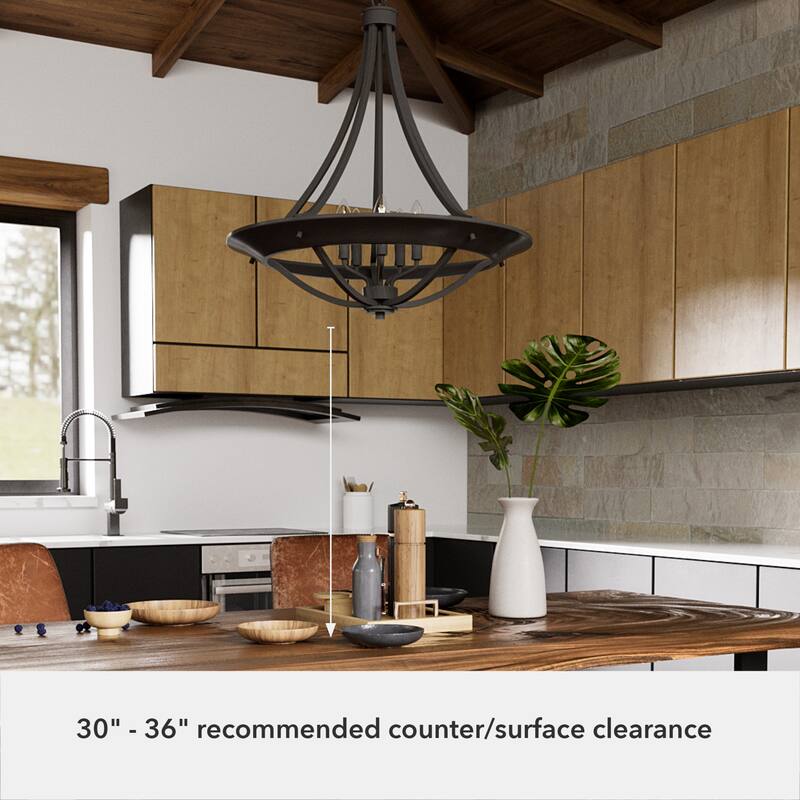 Hunter Perch Point Pendant - Island, Dining, Entry - Rustic, Mountain, Modern