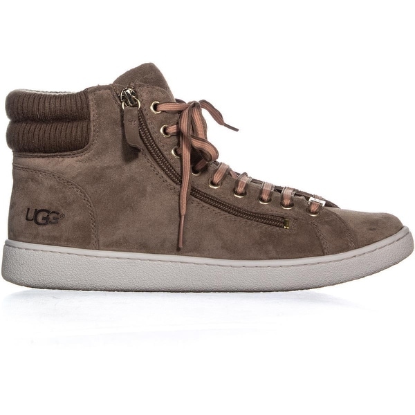 ugg olive lace up sneakers