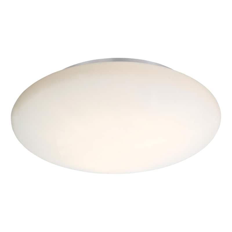 Eglo Ella Ceiling Light with White Finish and Opal Glass - White