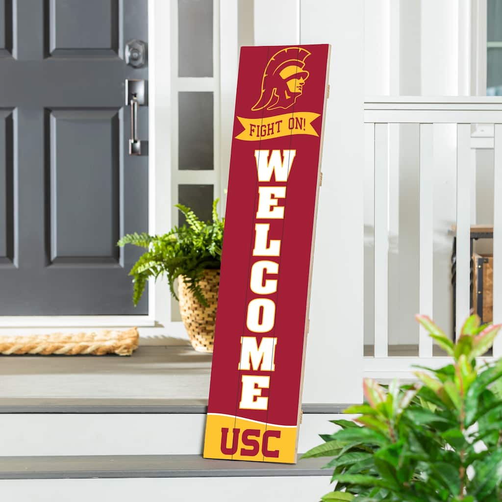 47" Porch Leaner Welcome Wall Sign, University of Southern California