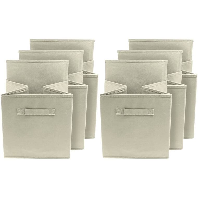 Collapsible Storage Cube - Six Cubes Beige