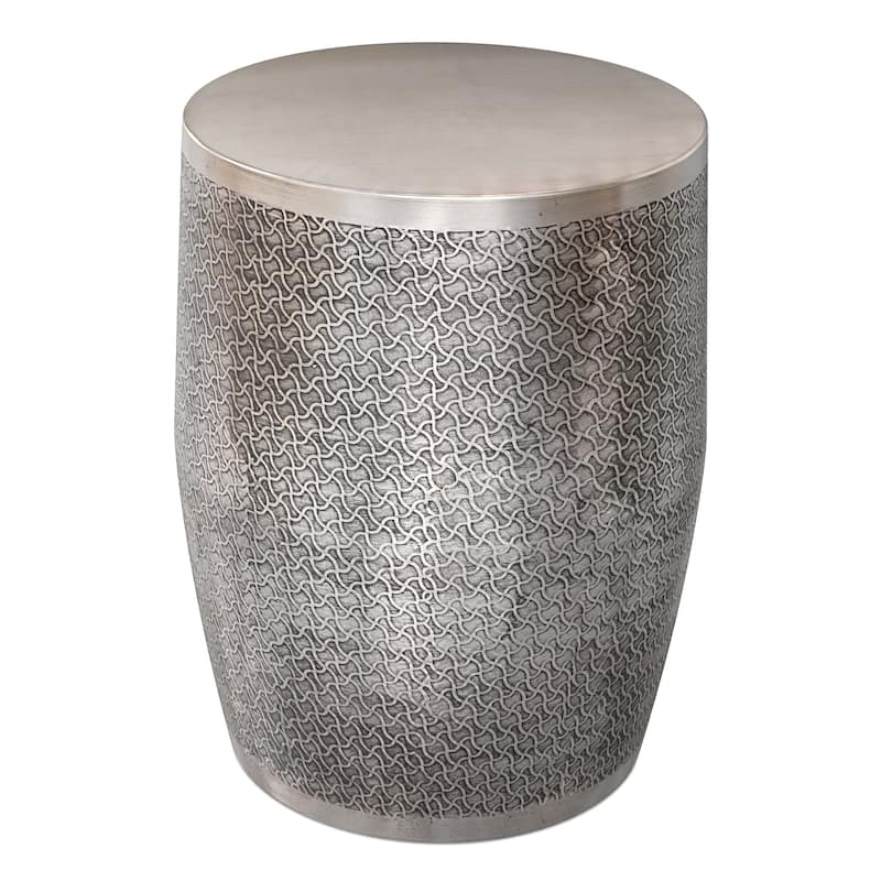 WYNDENHALL Jean 18" Wide Boho Metal Accent Table & Assembled - 8"W x 18"D x 23"H