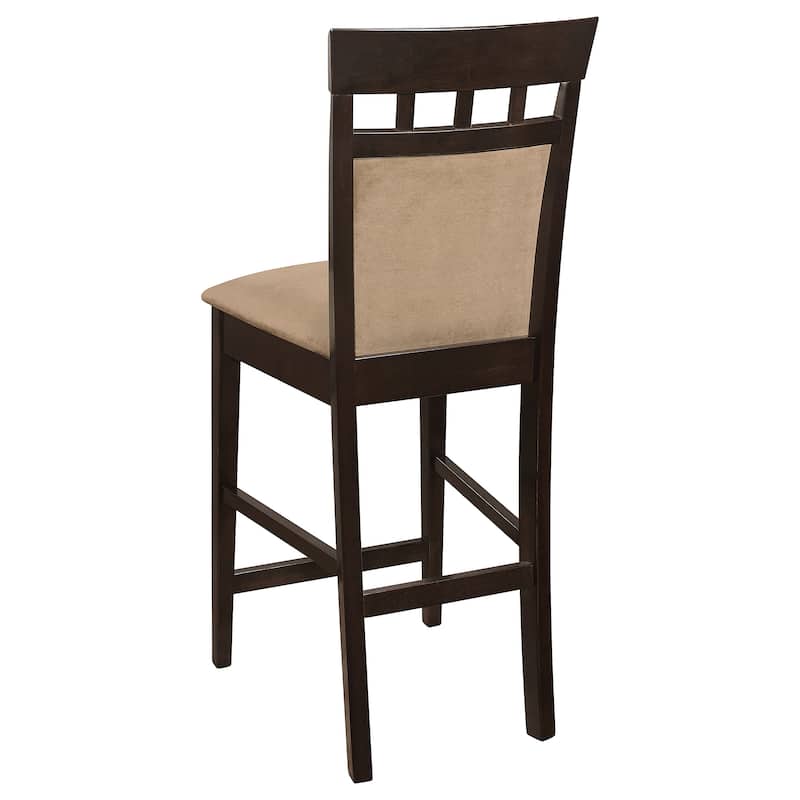 Gabriel Cappuccino Square Counter Height Dining Set