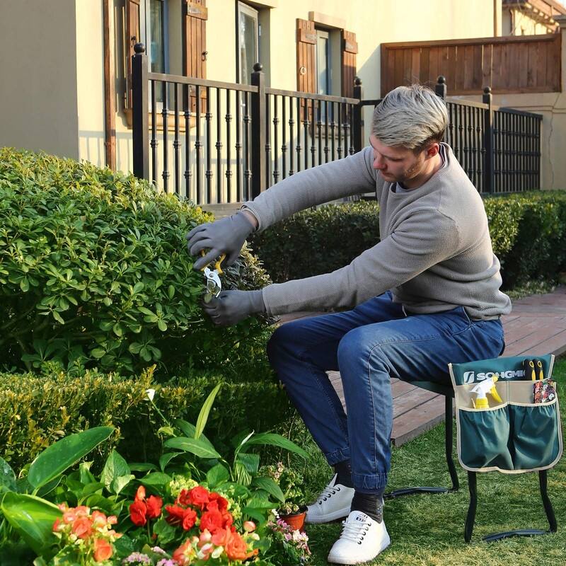 Garden Kneeler and Seat, Multifunctional Garden Kneeling Bench