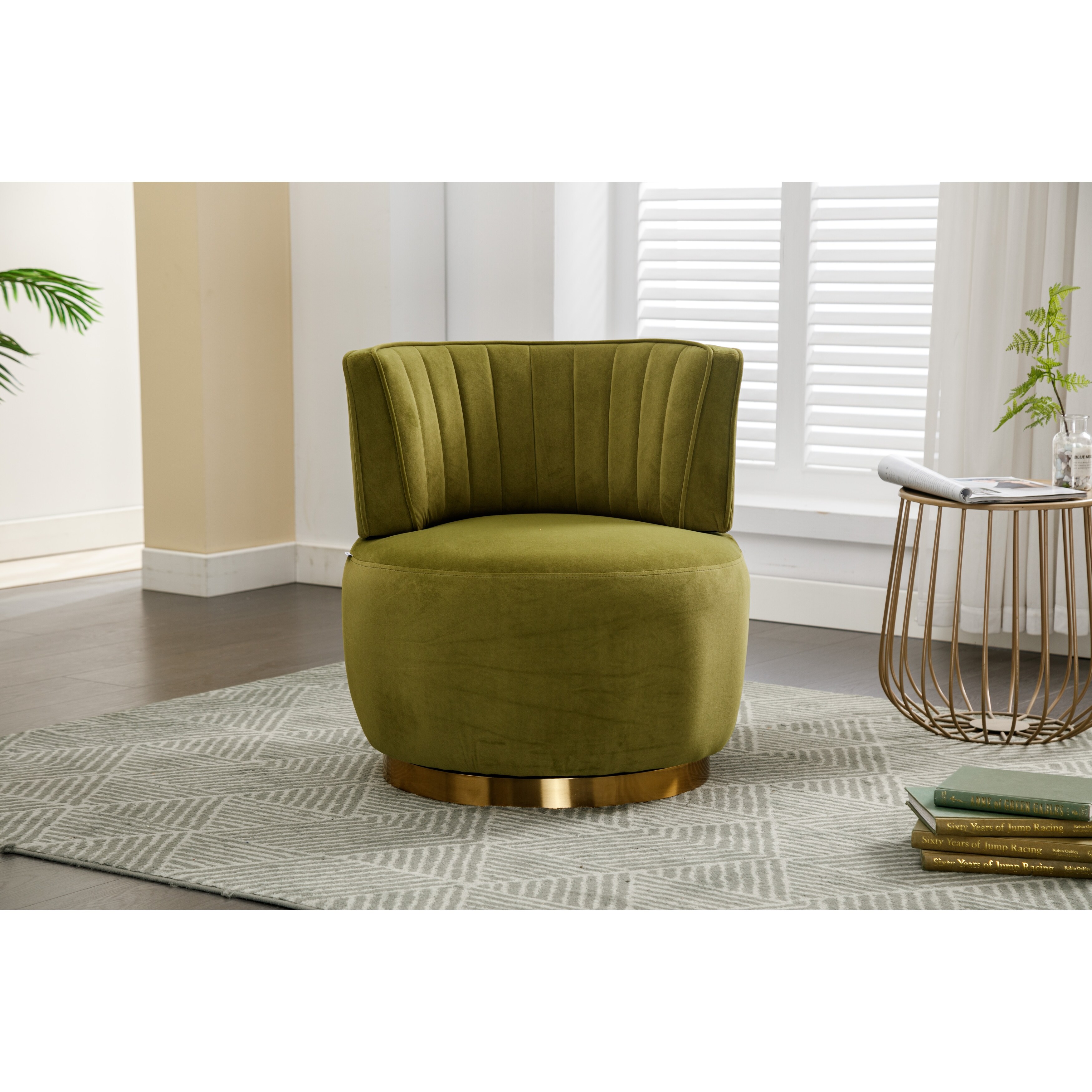 360 Rotating Sofa Chair Rotating Type Chairs Golden Base Round