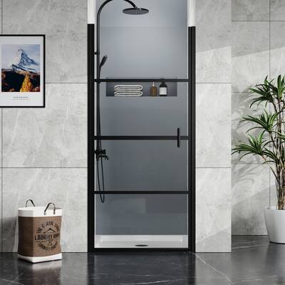 36 in. L x 36 in. W Acrylic and ABS White Shower Base with Drain - 36" x 36" in.