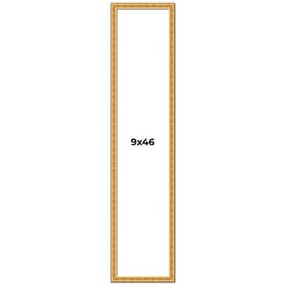 9x46 Frame Gold Real Wood Picture Frame Width 1 inches | Interior - Bed ...