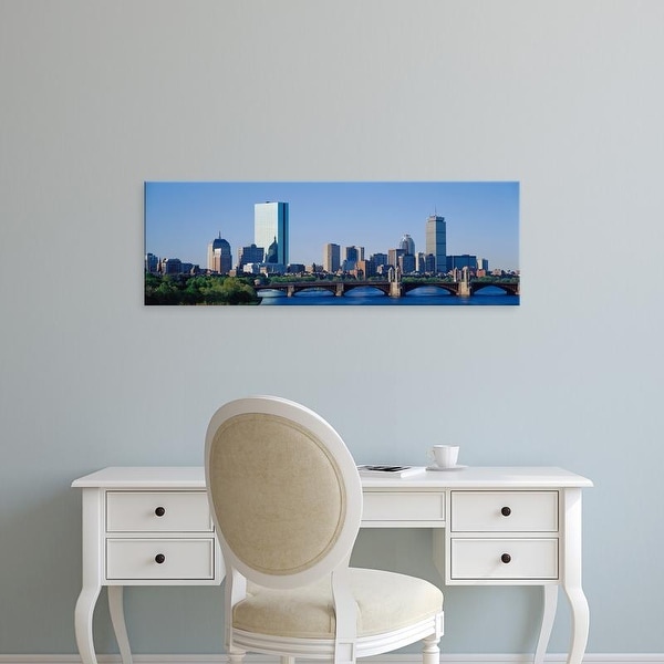 Easy Art Prints Panoramic Images's 'Boston, Massachusetts, USA' Premium Canvas Art