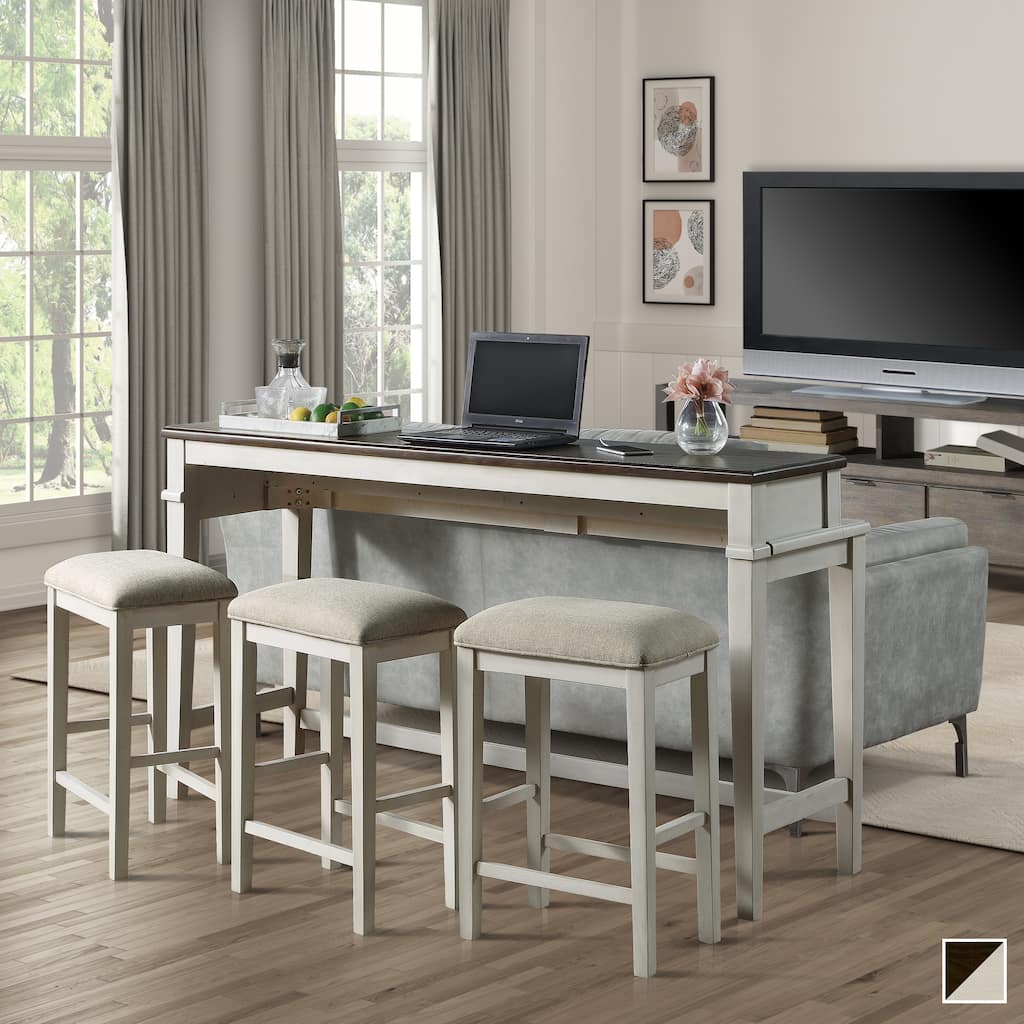 Freemont & Park Midwood Wood Counter Height 4-piece Dining Set