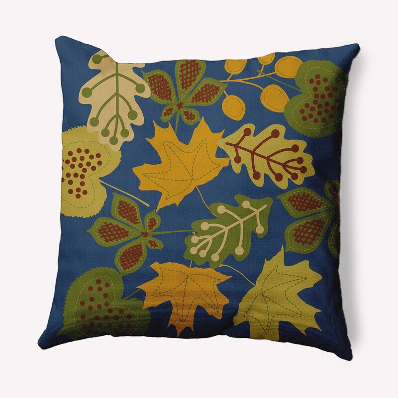Fall Leaves Decorative Throw Pillow