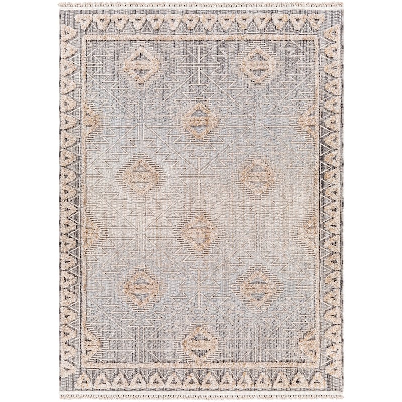 Livabliss Lanu Geometric Tribal Area Rug