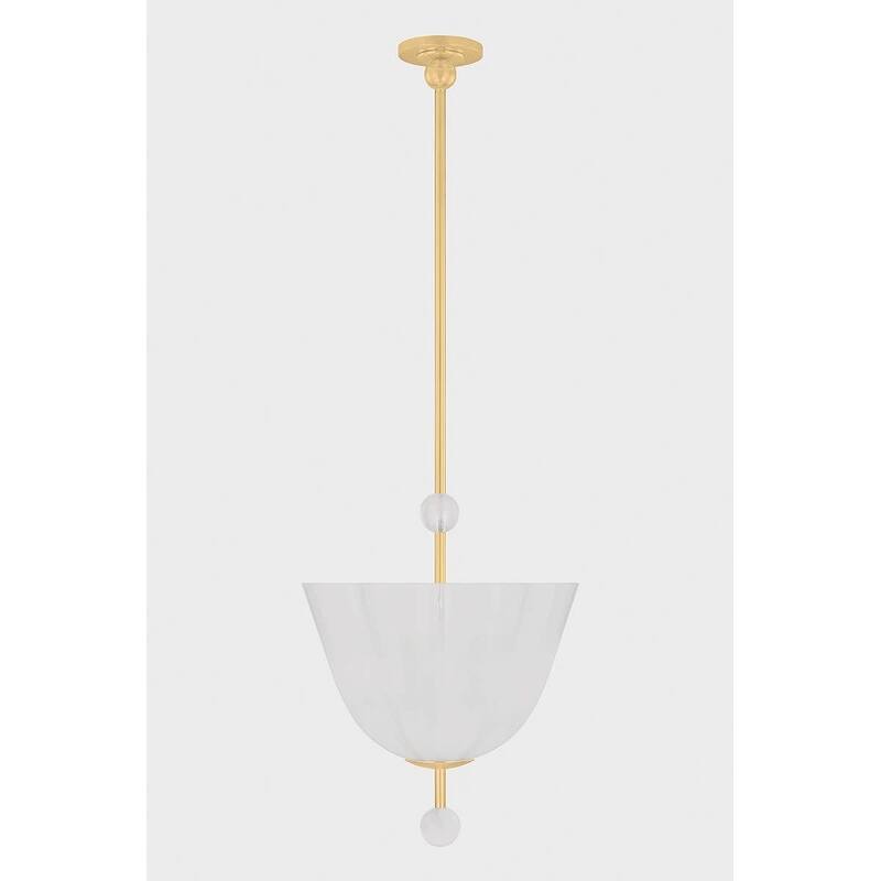 Hudson Valley Lighting 7817 Cambria Heights 3 Light 17" Wide Crystal