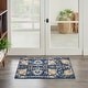 preview thumbnail 90 of 178, Nourison Passion Boho French Country Floral Area Rug. 1'10" x 2'10" - Navy - Runner