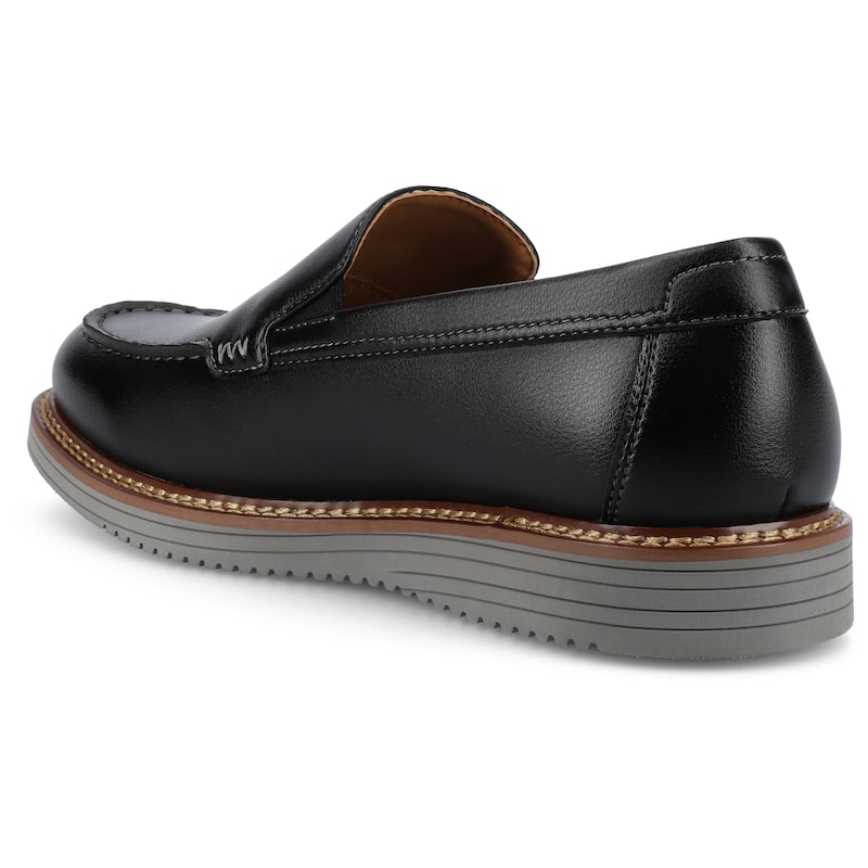 Vance Mens Oneal Medium and Wide Width Slip-on Hybrid Casual Venetian Loafer Dress Shoe