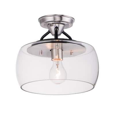 Goblet 1-Light Semi Flush Mount