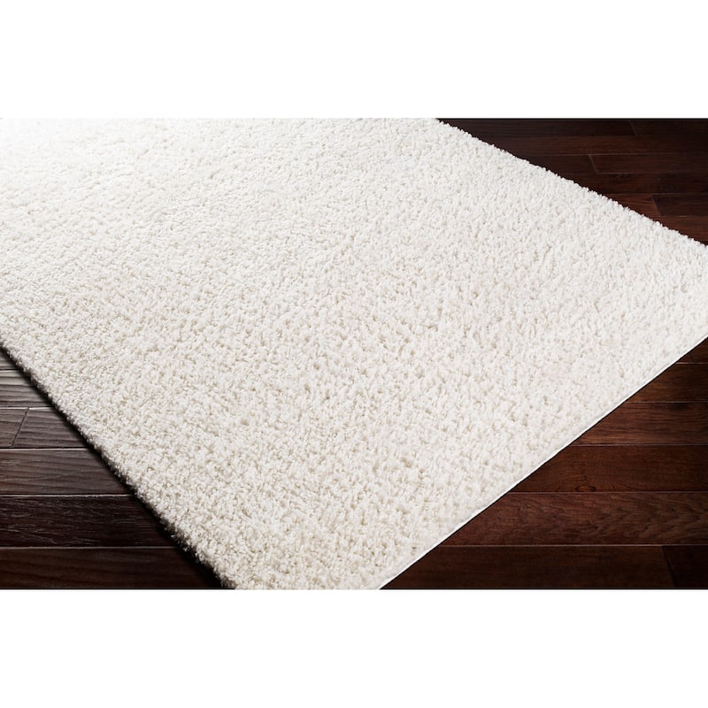 Livabliss Penny Solid Shag Area Rug
