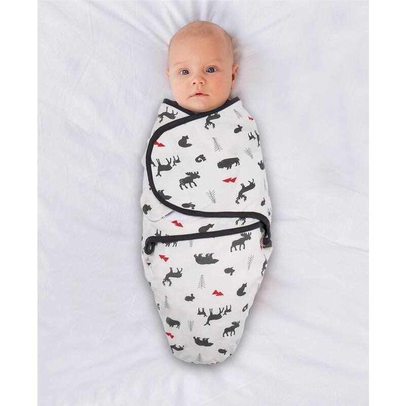 The Peanutshell Plaid Woodland Swaddles, 3-Pack, Small/Medium