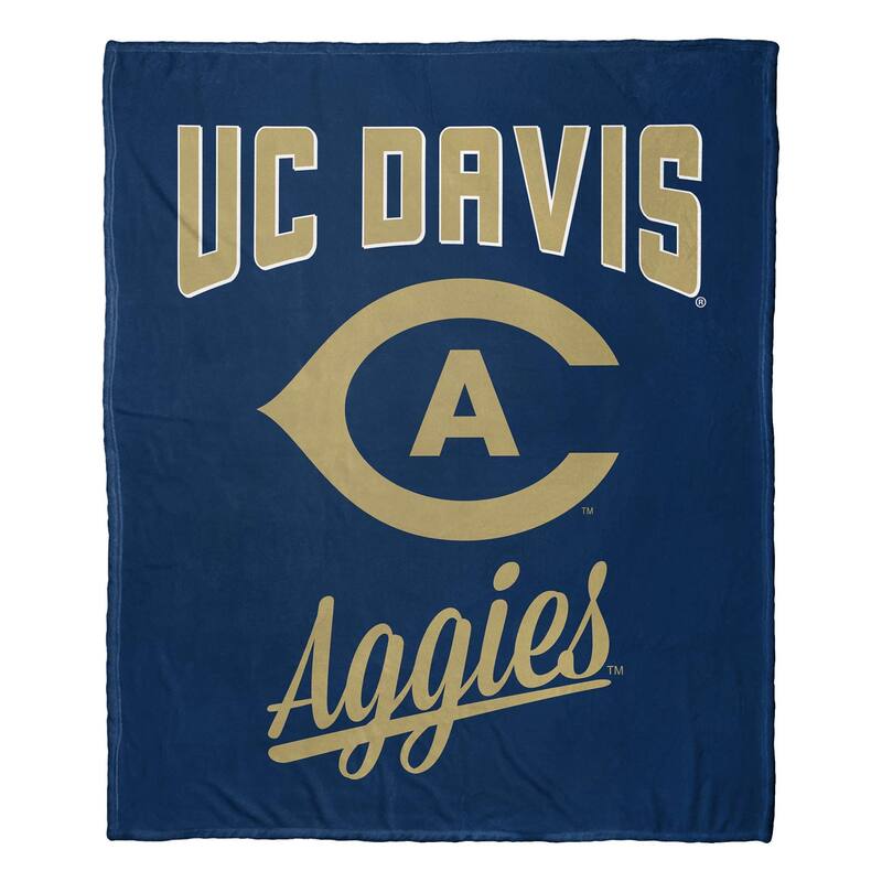 NCAA Big West Alumni Silk Touch Throw Blanket - 50" x 60" - UC Davis