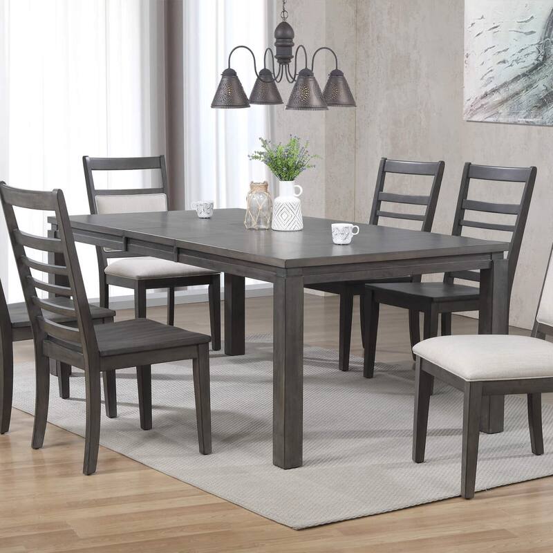 Extendable Dining Table - Seats 8 Rectangular Table for 8 Home Dining Room Table - 82
