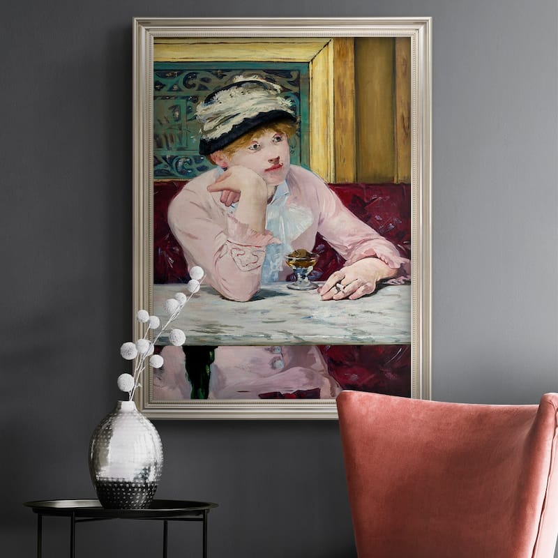 Plum Brandy Premium Framed Canvas- Ready to Hang