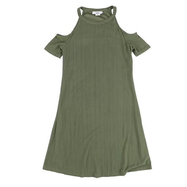 bar iii green dress Bar Iii Womens Pleated Shift Dress - Bed Bath & Beyond
