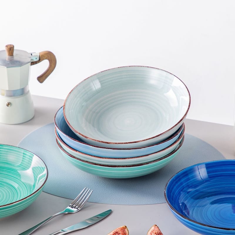 vancasso Bonita Sturdy Stoneware 6-Piece Bowls Set