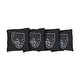 preview thumbnail 1 of 1, Texas A&M San Antonio Jaguars Grey Cornhole Bags All-Weather Resin Filled