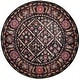 preview thumbnail 13 of 13, SAFAVIEH Adirondack Lura Vintage Boho Oriental Rug 6' Round - Black/Fuchsia - Round