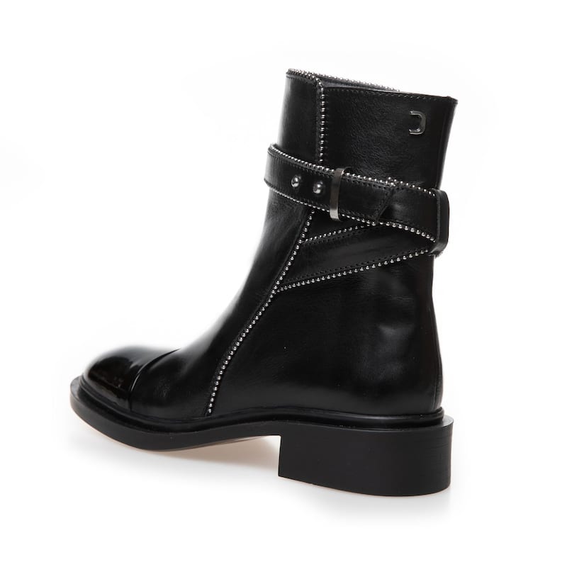 Copenhagen Patent Toe Leather Chelsea Boot