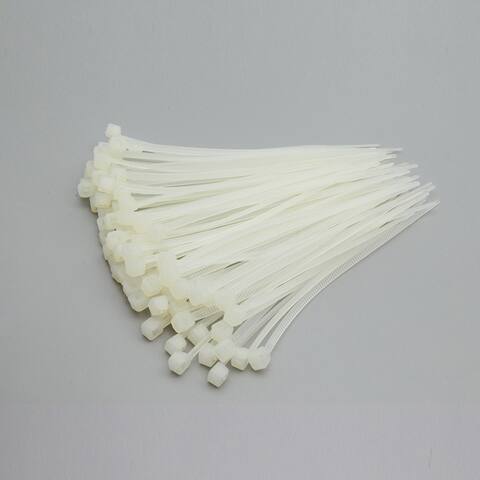 Fuji Labs 4" Nylon Cable Tie 18lbs, 100pc - 100 Pieces