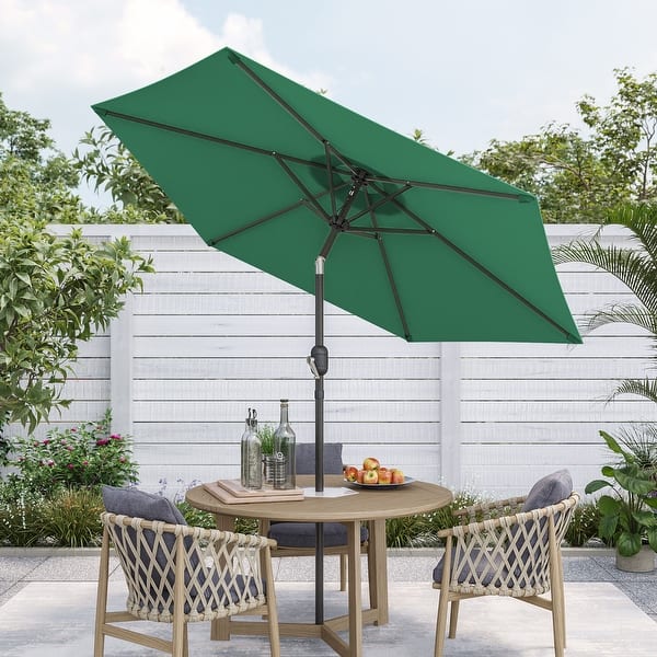 7 ft patio umbrella canopy Bonosuki 7.5-foot Waterproof Sunshade Canopy Patio Umbrella - On Sale - Bed  Bath & Beyond