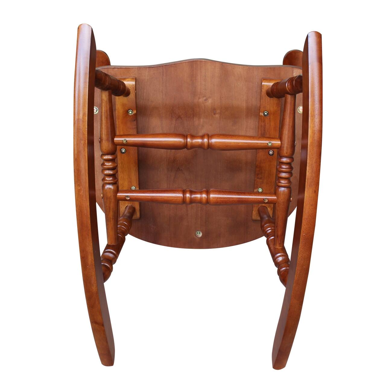 International Concepts Solid Wood Rocking Chair Traditional Indoor