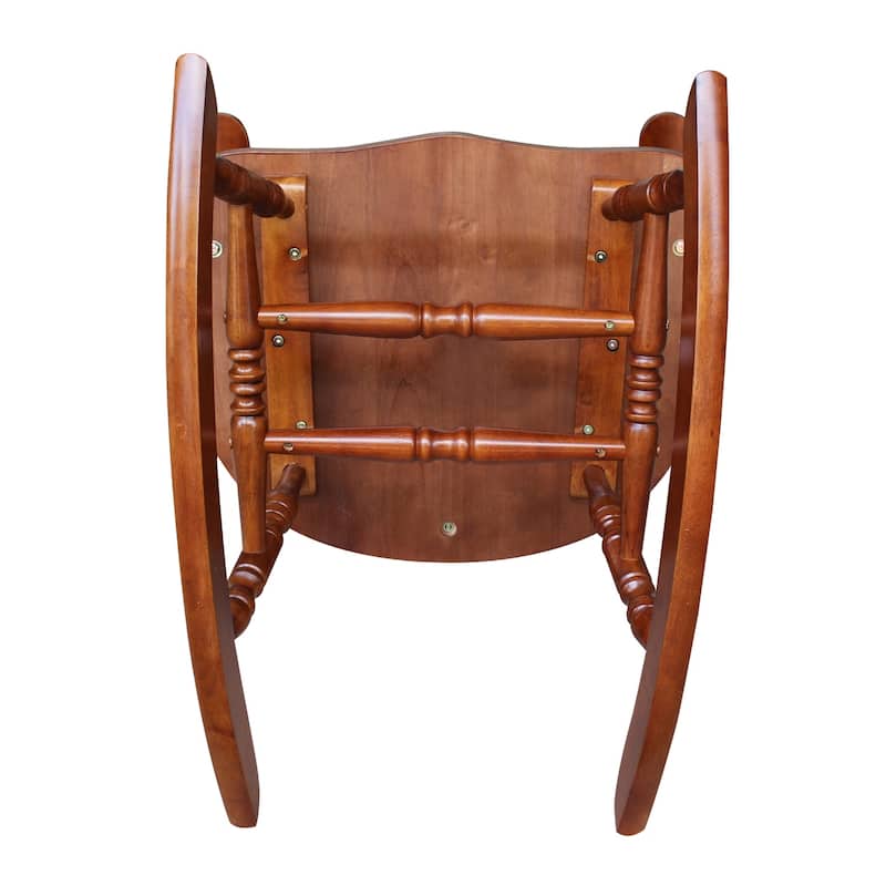 International Concepts Solid Wood Rocking Chair - 28"W x 36"D x 44.5"H