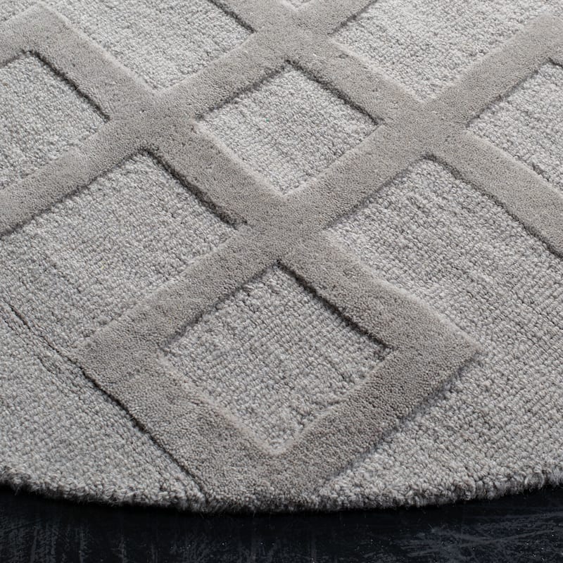 SAFAVIEH Handmade Impressions Rinnie Modern Wool Rug