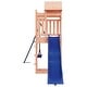 preview thumbnail 5 of 15, vidaXL Swing Set Outdoor Backyard Wooden Playground Equipment for Kids Age 3-8