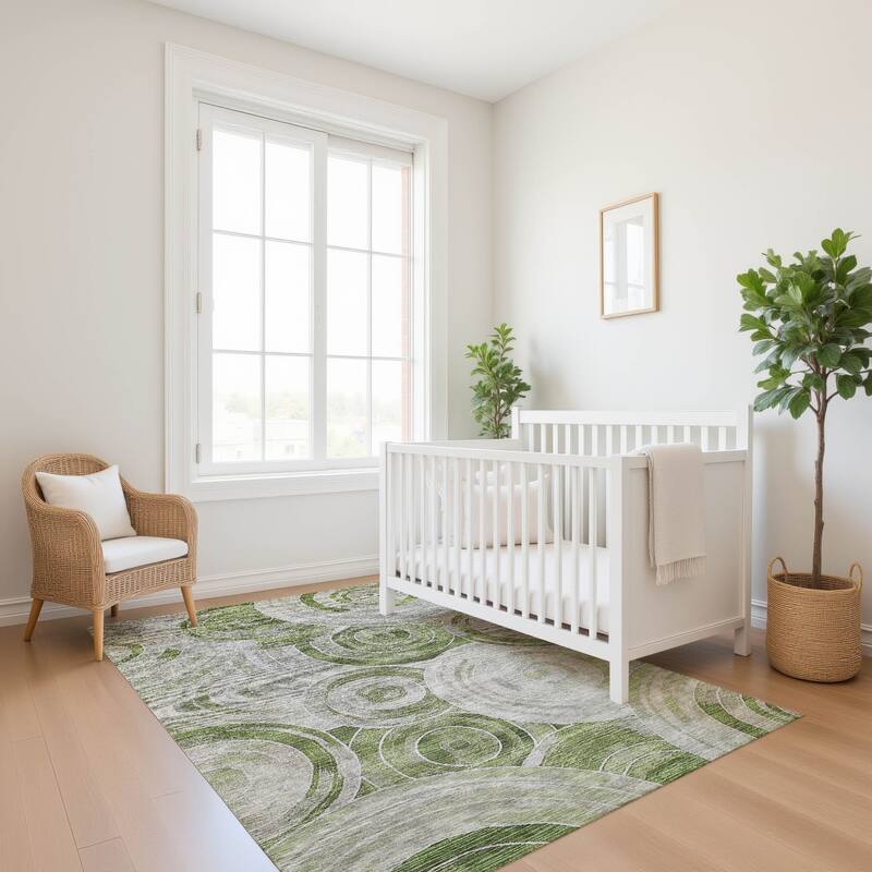 Premium Washable Super Soft Contemporary Mosaic Mayfield Rug