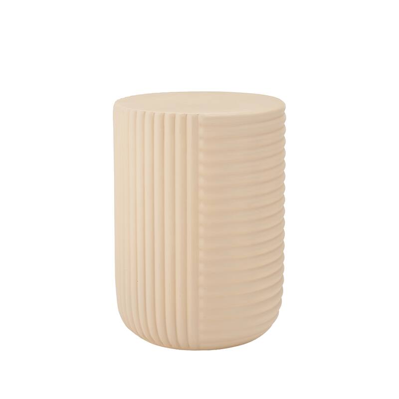 Christopher Knight Home - Aurelia Outdoor Cream MGO Side Table - Creamy Beige