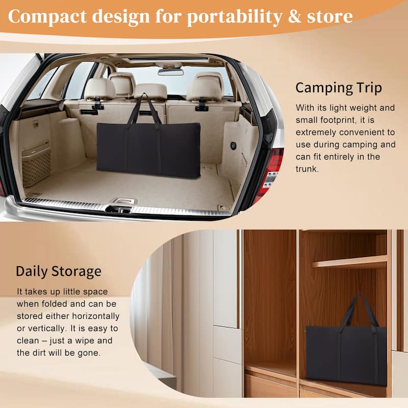 Lightweight Folding Table for Indoor Outdoor Parties and Exhibits