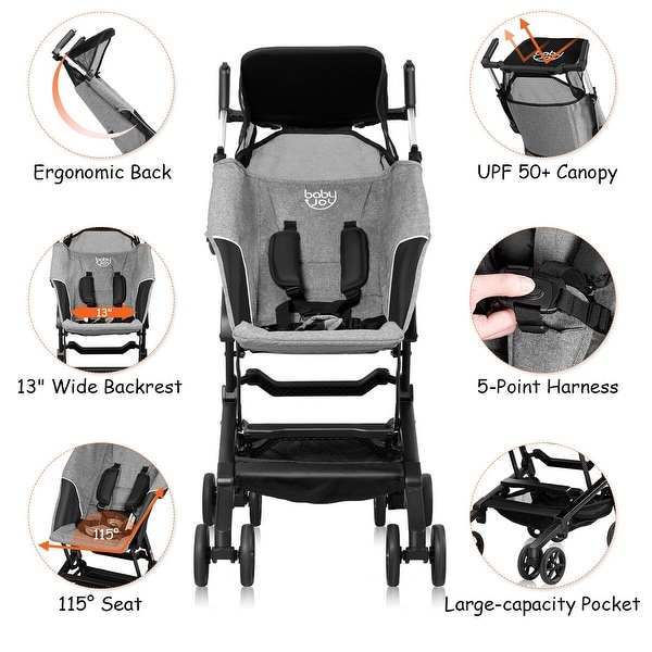 compact folding strollers