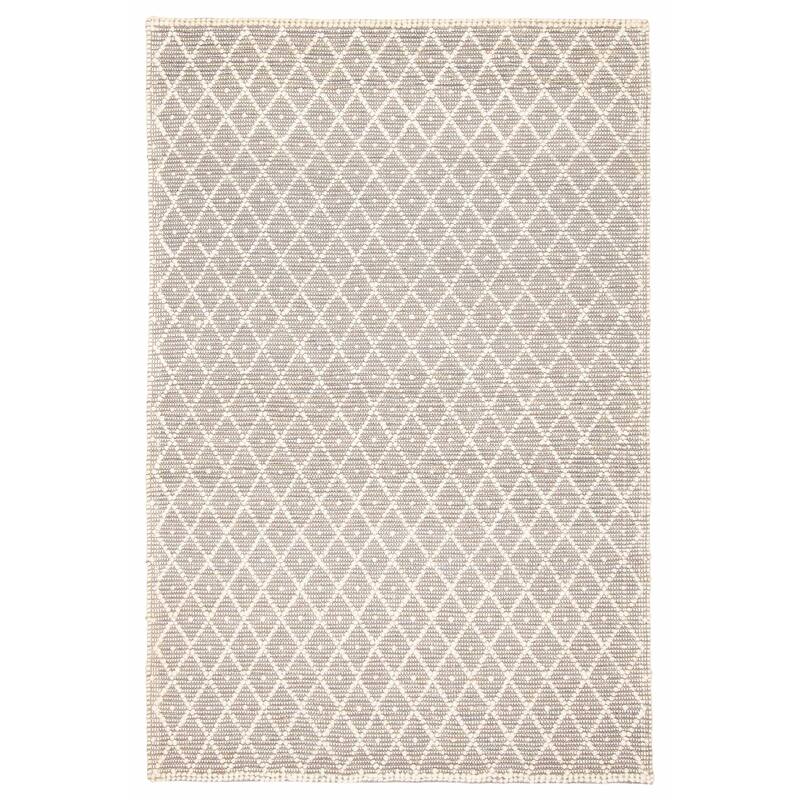 ECARPETGALLERY Braid weave Sienna Grey Wool Rug - 5'1 x 8'1 - Grey - 5'1 x 8'1