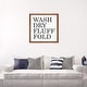 preview thumbnail 18 of 18, iCanvas "Wash-Dry-Fluff-Fold" by Jaxn Blvd.