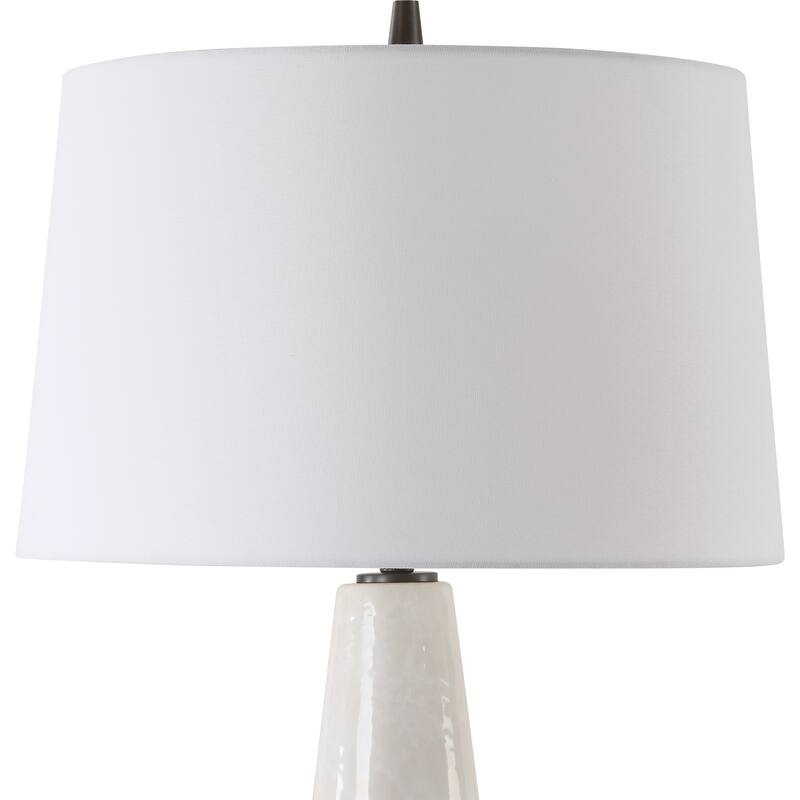 Uttermost Loire Ivory Glaze Table Lamp - 35.75'' H X 19'' W X 19'' D