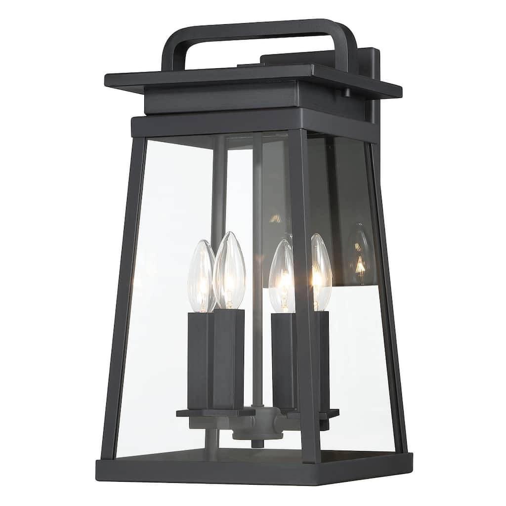 The Great Outdoors 73214 Isla Vista 4 Light 24" Tall Outdoor Wall
