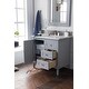 preview thumbnail 4 of 33, James Martin Vanities Palisades 36" Single Vanity, Silver Gray